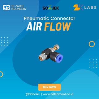 CO2 Laser Air Flow Speed Control Pneumatic Connector SL6-01 Drat 1/8"